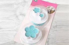 Set 2 cortantes saca bocados FLORES 5 PETALOS